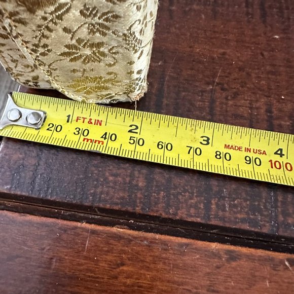 Antique Opera Glasses Gold & Mother-Of-Pearl, Embossed Satin Case Circa 1880-191 - Picture 13 of 16